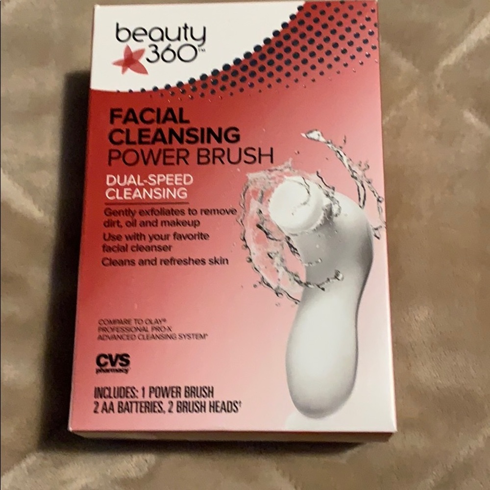 Beauty 360 facial cleansing power brush